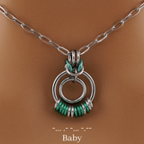 Protection O Ring Morse Code Day Collar