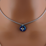 Heart O Ring Wheat Chain