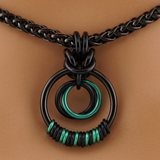 Black Morse Lovers O Ring Wheat