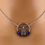 Infinity Morse Code with Heart Bear