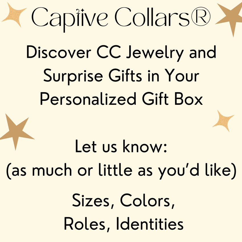 4 Pieces Personalized Collar Surprise Box