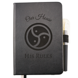 Our House His Rules Notebook