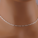 Sterling Silver Paperclip Chain