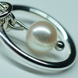 Sterling Silver Genuine Cultured Saltwater Pearl AAA-AAAA