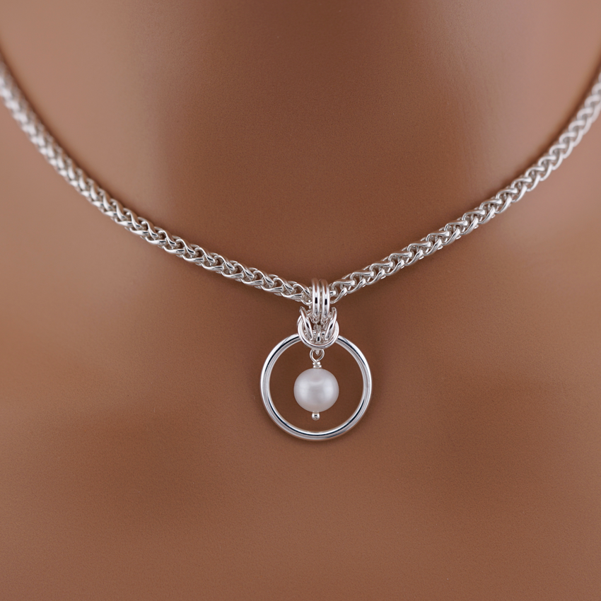 Sterling Silver Genuine Cultured Freshwater Pearl