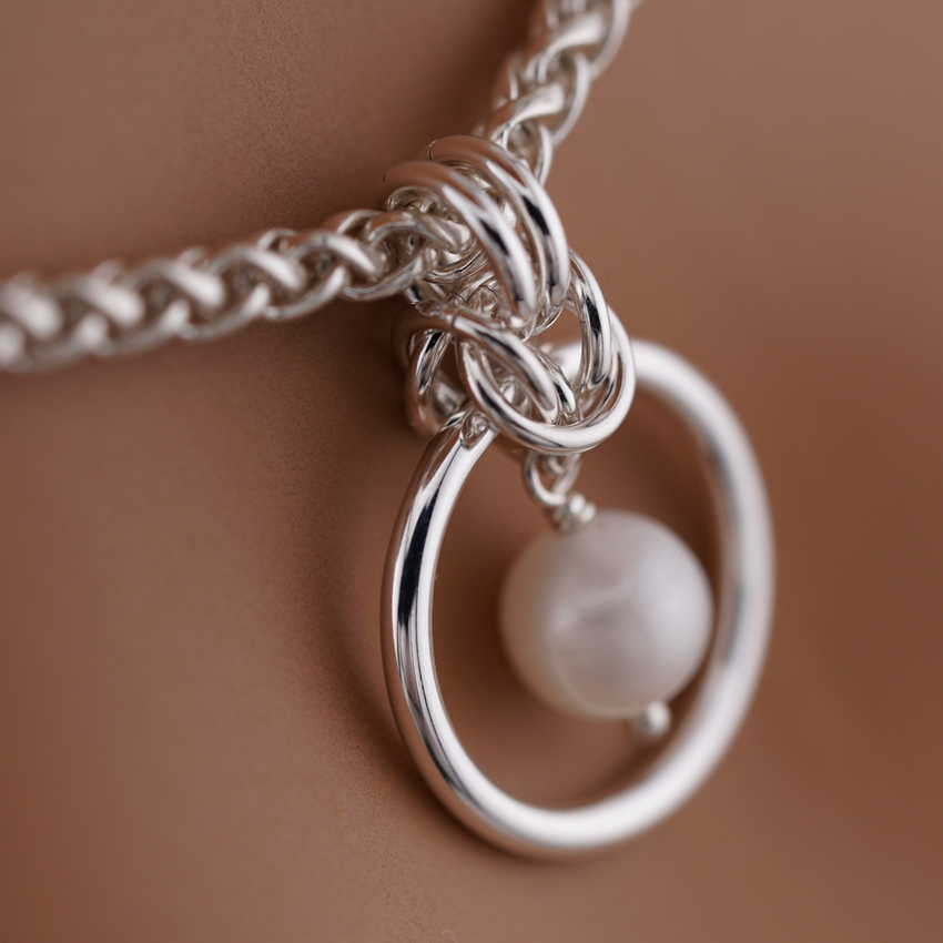 Sterling Silver Genuine Cultured Freshwater Pearl