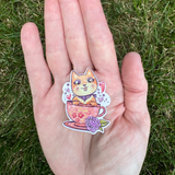 Pet in a Teacup Sticker