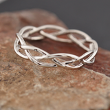 Sterling Silver Braided Ring