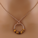 Rose Gold Morse Code