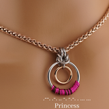 Two Tone Morse Code Day Collar