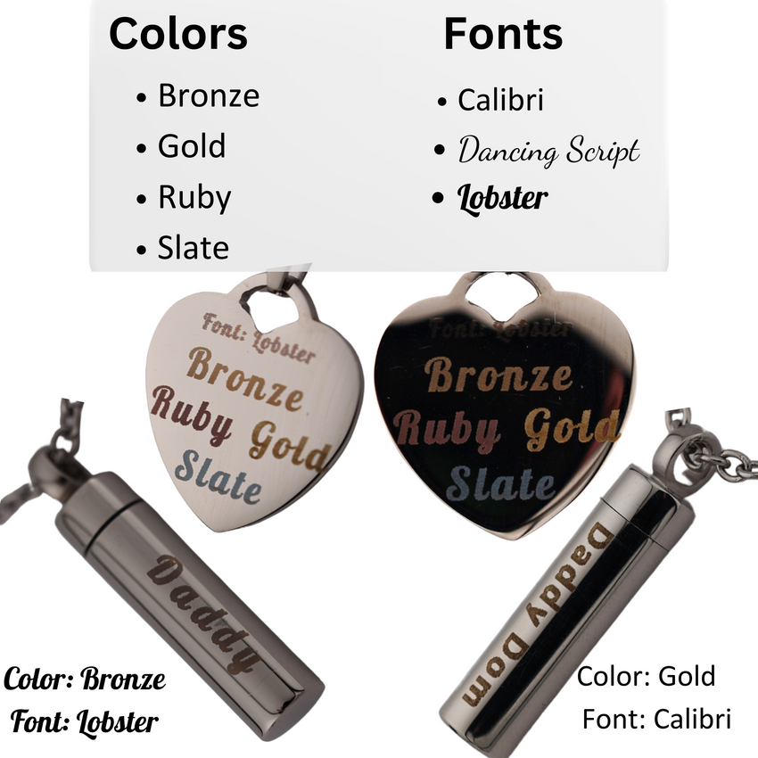 Add on - Custom Laser Engraving