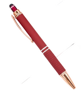 Custom Engraved Rose Gold Ballpoint Pen – Personalized Gift in Gift Box