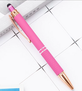 Custom Engraved Rose Gold Ballpoint Pen – Personalized Gift in Gift Box
