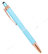 Custom Engraved Rose Gold Ballpoint Pen – Personalized Gift in Gift Box