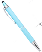 Custom Engraved 2-in-1 Stylus Ballpoint Pen – Personalized Touch Screen Pen Gift