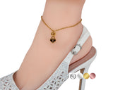 Heart Lock O Ring Collar or Anklet / Bracelet