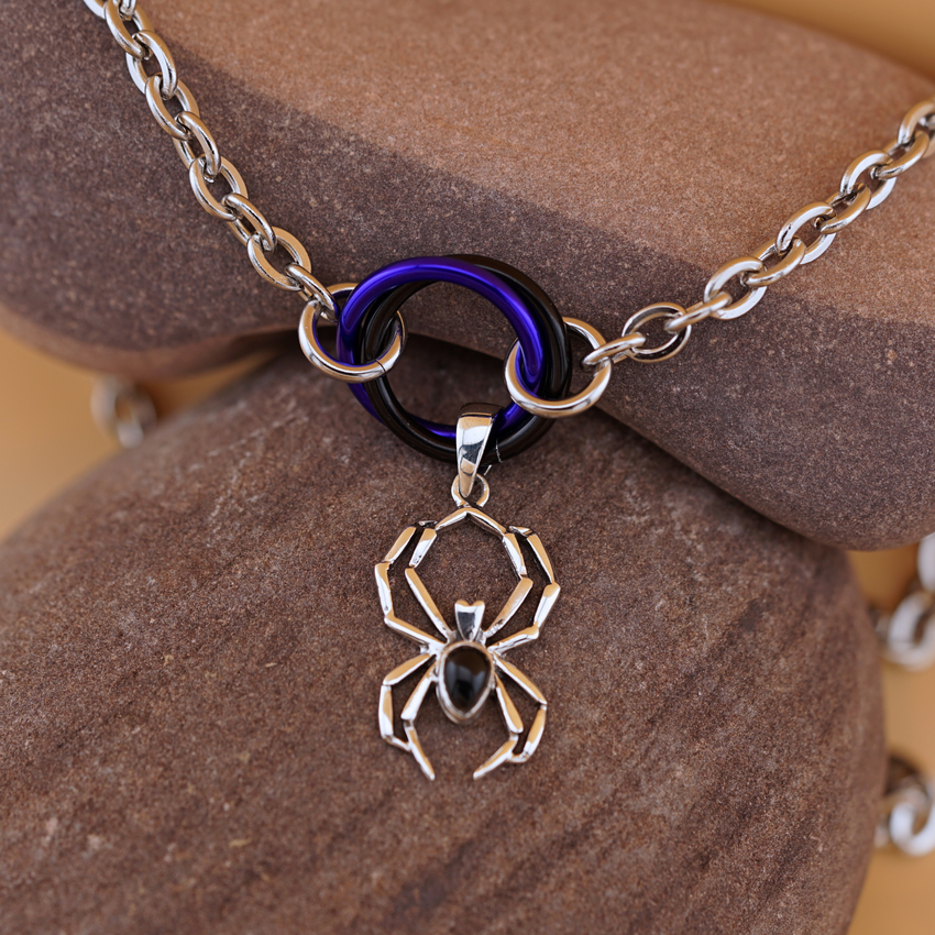Spider Necklace w/ O Ring