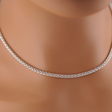 Sterling Silver 3mm Wheat Chain