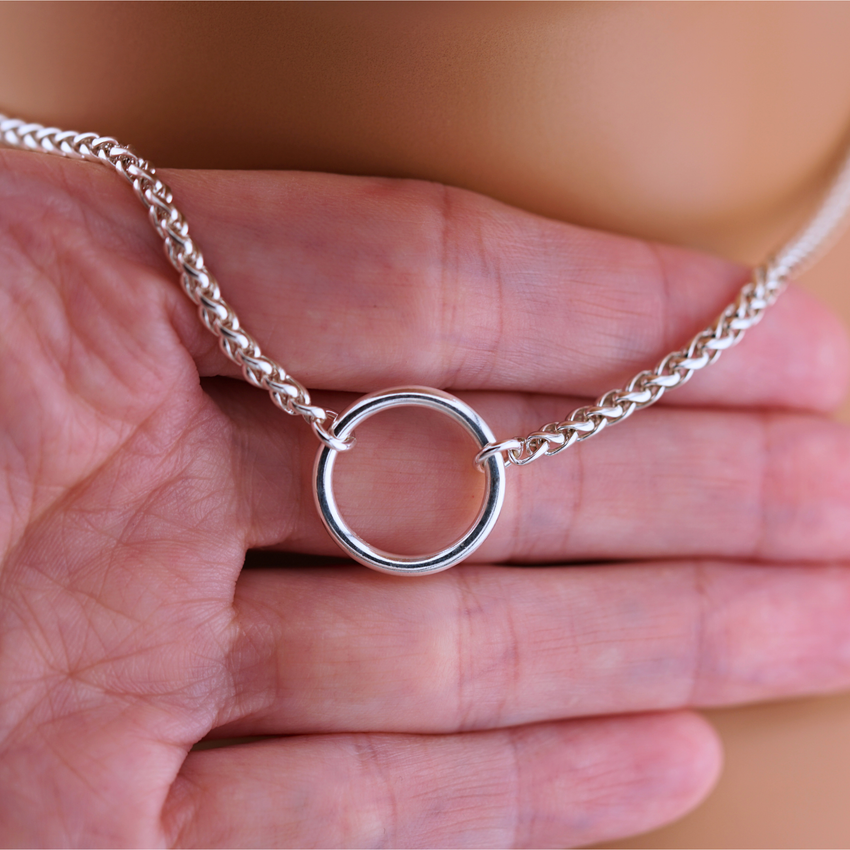Sterling Silver Protection O Wheat