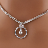 Sterling Silver Jingle Bell O Ring Wheat