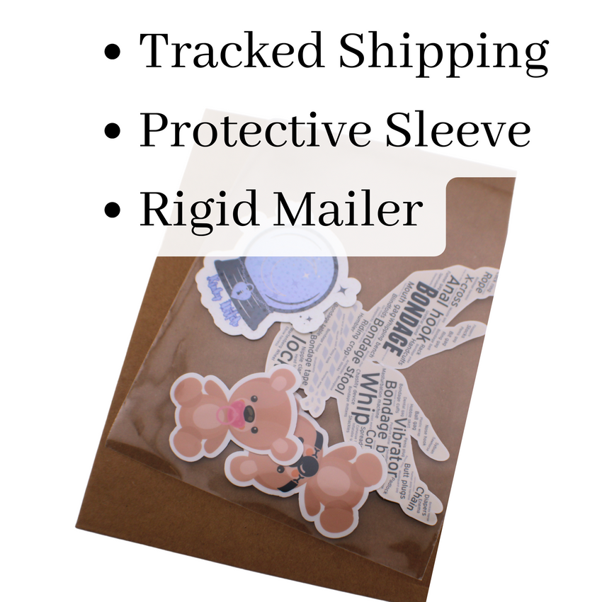 Shield Word Art Sticker