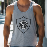 Tank Top - BDSM Dom Shield Symbol Gift for Him Power and Domenice