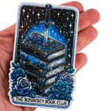 The Romantasy Book Club Card – Dark Romance Book Sticker | Holographic Vinyl
