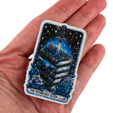 The Romantasy Book Club Card – Dark Romance Book Sticker | Holographic Vinyl