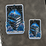 The Romantasy Book Club Card – Dark Romance Book Sticker | Holographic Vinyl