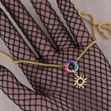 Gold Sun O Ring Wheat