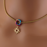 Gold Sun O Ring Wheat