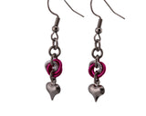 Heart Earrings, Dangle