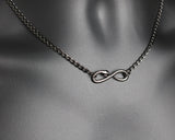 Snake Infinity Necklace