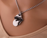 Fetish Mouth Necklace Submissive Collar