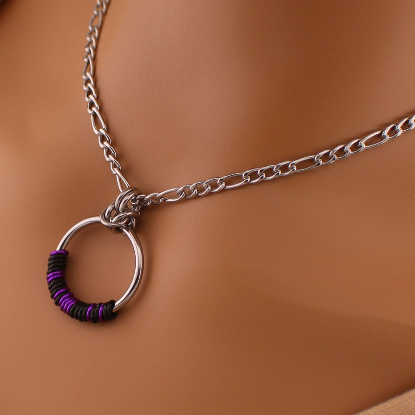 Custom Morse Code O Ring Figaro