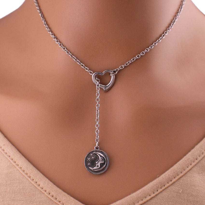 Heart Moon Stars Day Collar