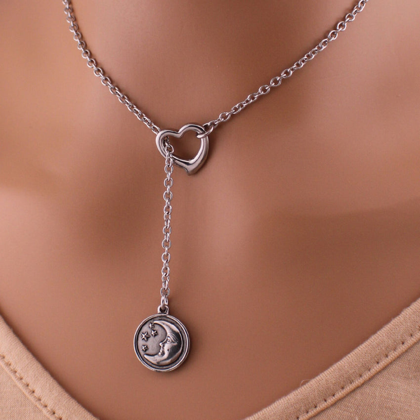 Heart Moon Stars Day Collar