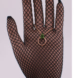 O Ring Halloween Pumpkin Necklace