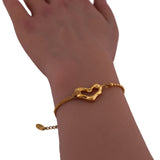 Submissive Collar Melting Heart Gold Gift Set