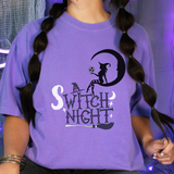 Kinky Witch Halloween T-Shirt BDSM Switch Triskelion Shirt