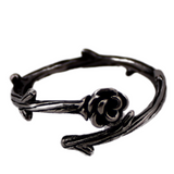 Thorned Rose Wrap Around Ring Size 8