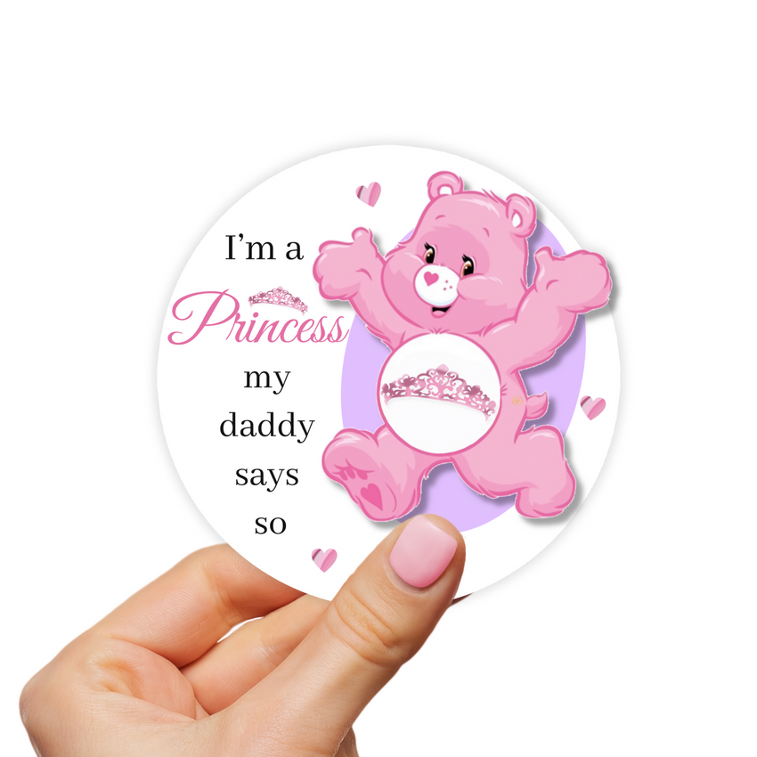 Grumpy Bear Sticker