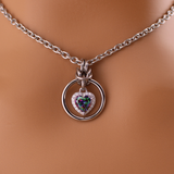 Rainbow Heart O Ring