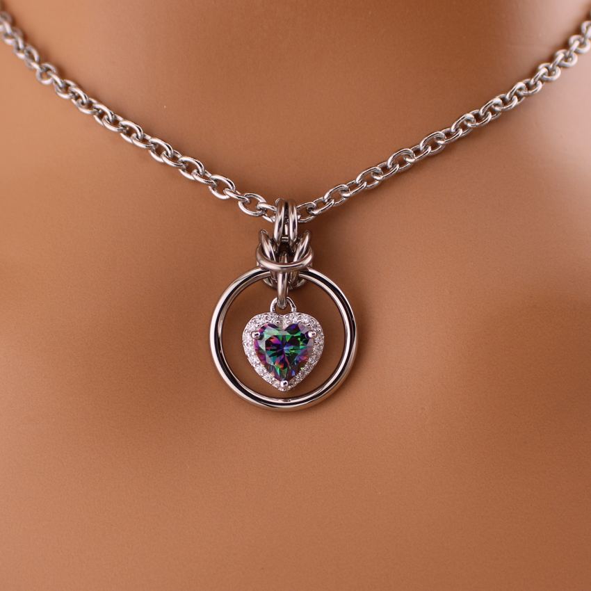 Rainbow Heart O Ring