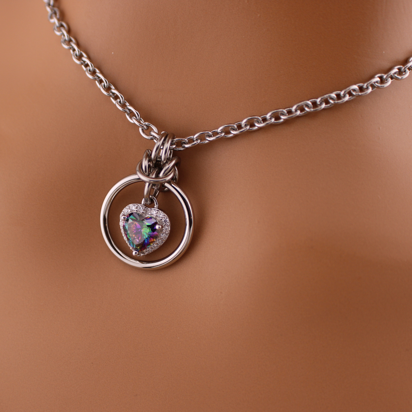 Rainbow Heart O Ring