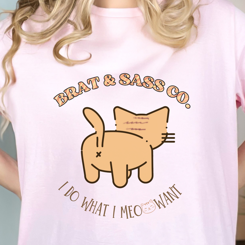 Cat Brat Sassy Submissive T-Shirt