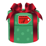 Kinky Christmas Gift Wrap Tag Stickers