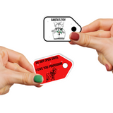 Kinky Christmas Gift Wrap Tag Stickers