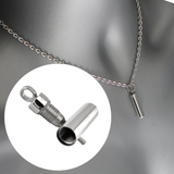Key Necklace, 3mm Rolo Chain