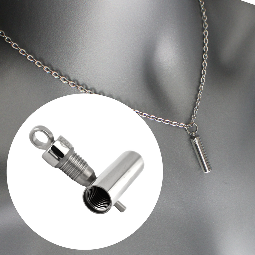 Key Necklace, 3mm Rolo Chain